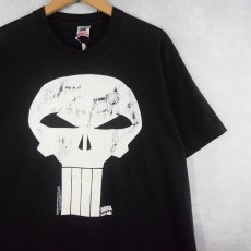 画像1: 90's MARVEL USA製 "The Punisher" プリントTシャツ BLACK XL (1)
