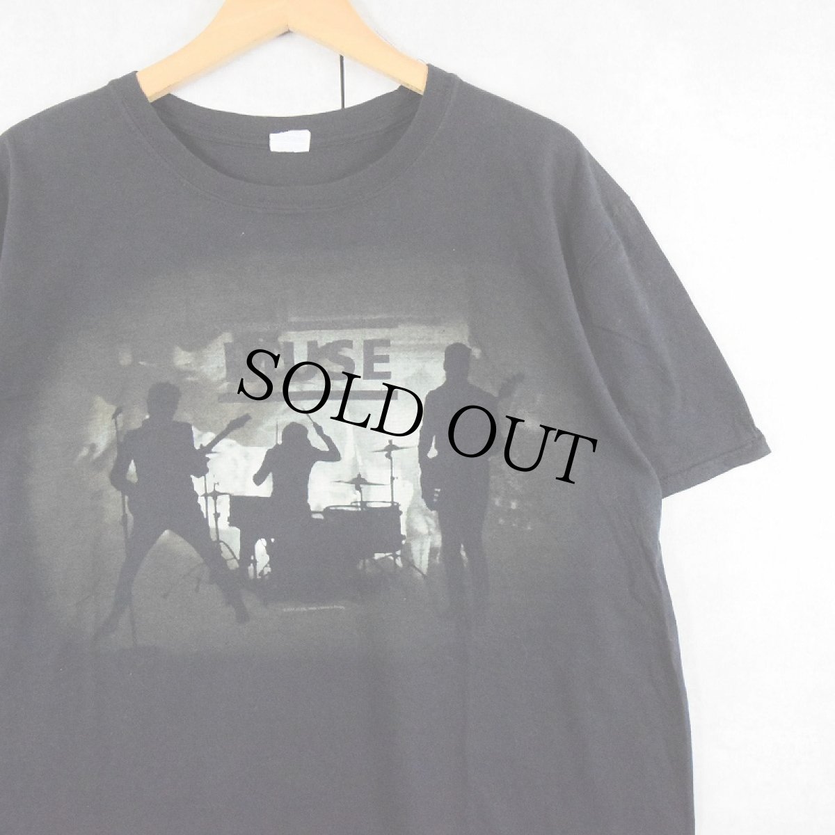 画像1: 2015 MUSE ロックバンド プリントTシャツ BLACK (1)