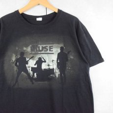 画像1: 2015 MUSE ロックバンド プリントTシャツ BLACK (1)