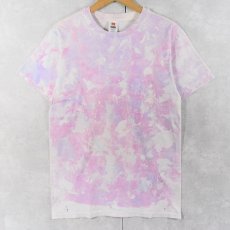 画像1: Hanes マーブル染め Tシャツ M (1)