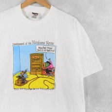 画像1: 90's Rich Tennant "The 5th wave" シュールイラスト コミックプリントTシャツ DEADSTOCK L (1)