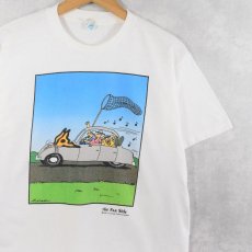 画像1: 80's THE FAR SIDE USA製 シュールイラスト プリントTシャツ M (1)