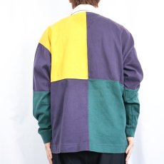 画像3: 90's GAP 切り替えデザイン ラガーシャツ M (3)