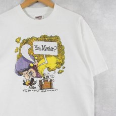 画像1: 90's Rich Tennant "The 5th wave" シュールイラスト コミックプリントTシャツ DEADSTOCK L (1)
