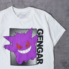 画像1: POKEMON "GENGAR" キャラクタープリントTシャツ M (1)