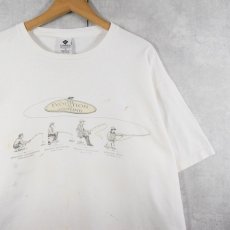 画像1: 90's COLUMBIA USA製 "THE EVOLUTION OF MANKID" プリントTシャツ XL (1)