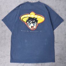 画像2: 90's "Danz. On Mazatlan '97" キャラクタープリントTシャツ NAVY L (2)