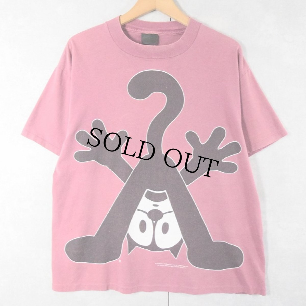 画像1: 90's FELIX USA製 キャラクタープリントTシャツ L (1)