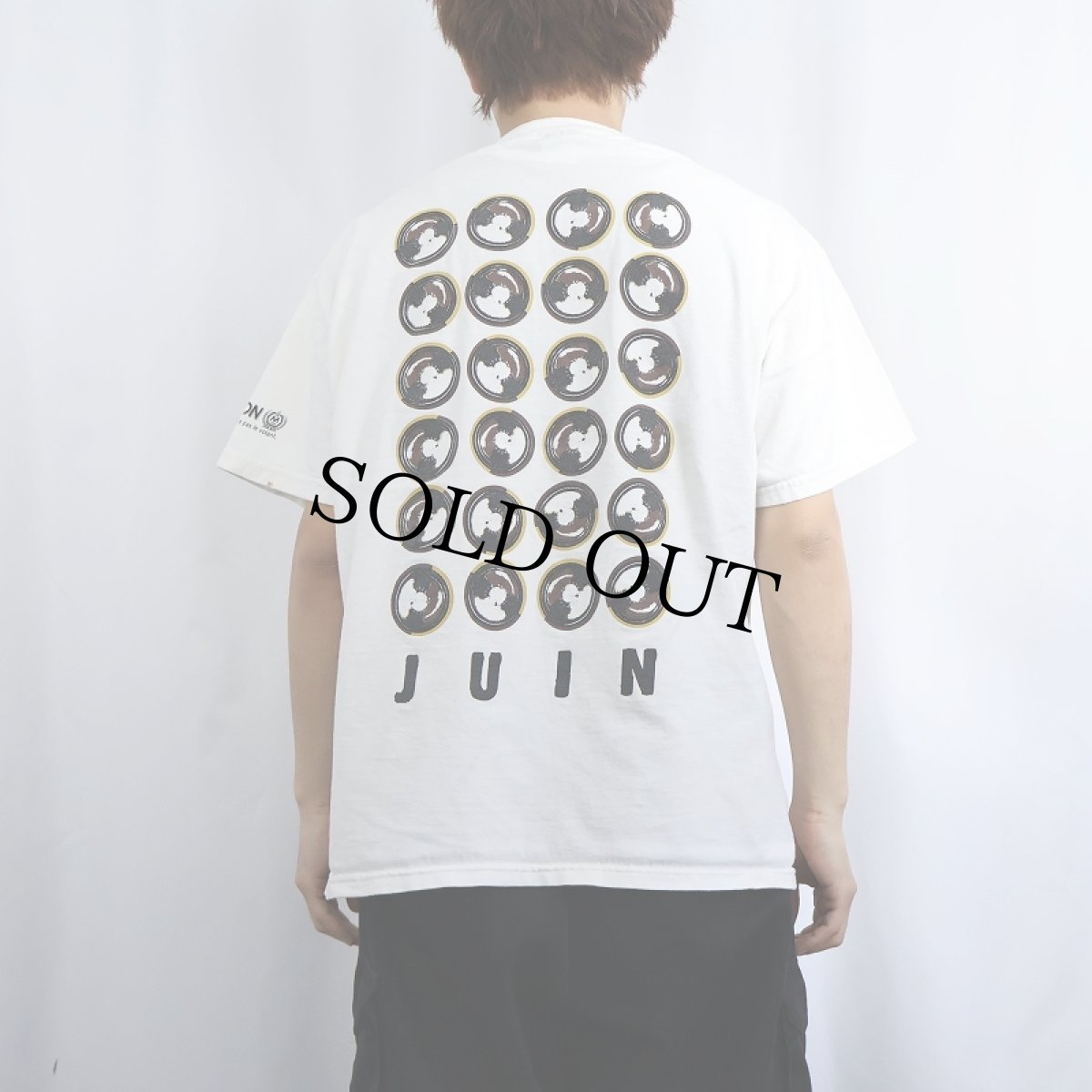 画像3: 90's MOLSON DRY "JUIN" ビールメーカープリントTシャツ L (3)