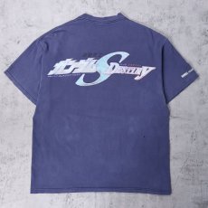 画像1: 2000's GUNDAM S DESTINY アニメプリントTシャツ NAVY L (1)