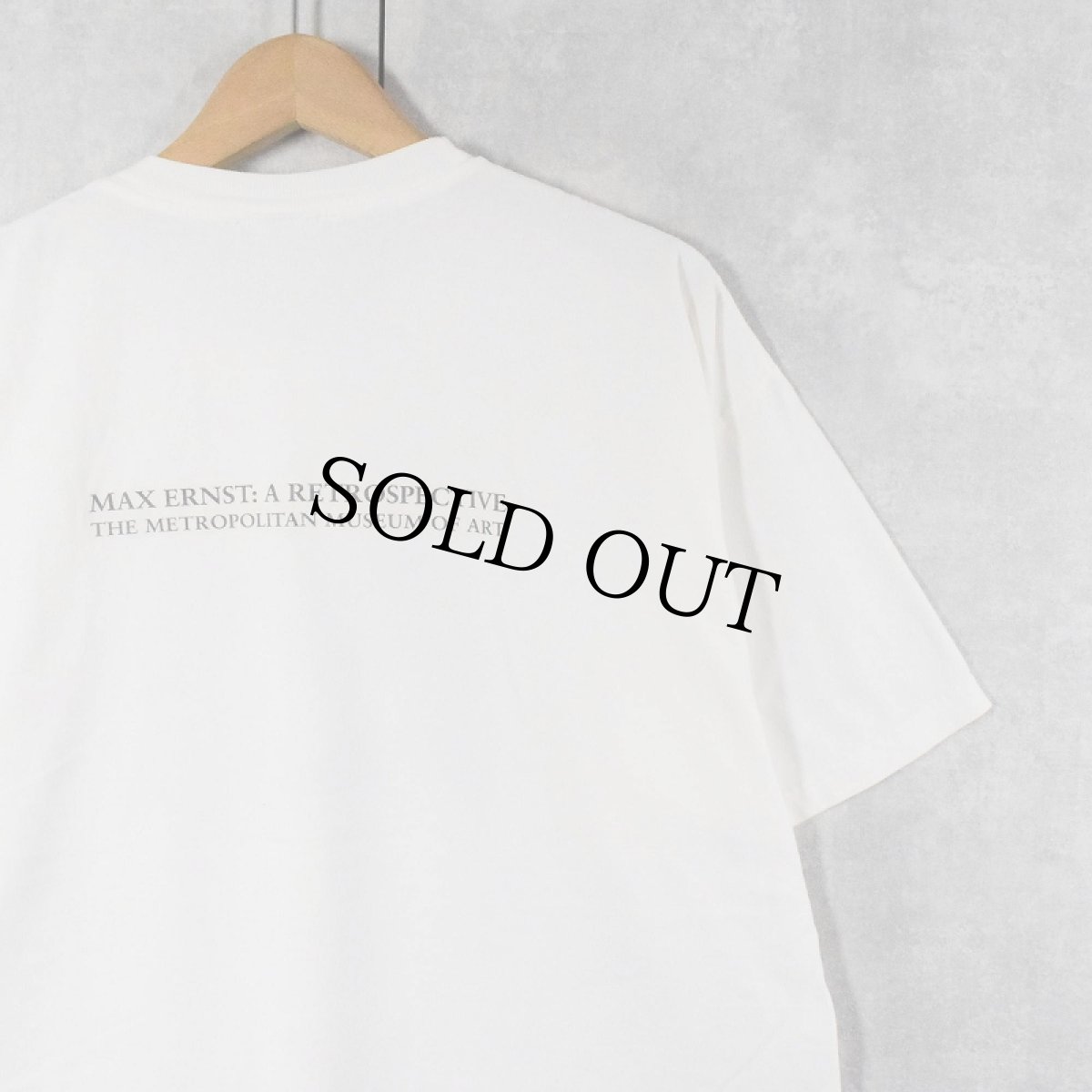画像2: Max Ernst アートプリントTシャツ XL (2)