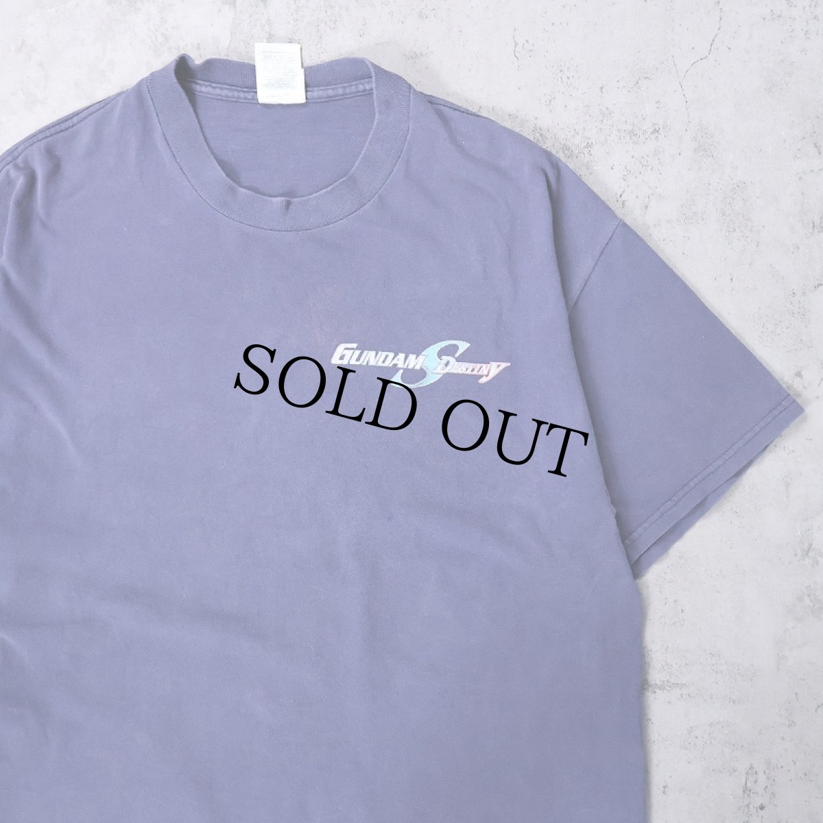 画像2: 2000's GUNDAM S DESTINY アニメプリントTシャツ NAVY L (2)