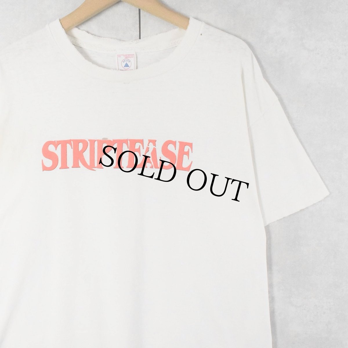 画像1: 90's STRIPTEASE 映画プリントTシャツ XL (1)