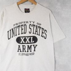 画像1: 90's SOFFE USA製 "NAVY" プリントTシャツ L (1)
