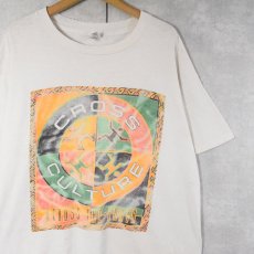 画像1: 90's CROSS CULTURE USA製 プリントTシャツ XL (1)