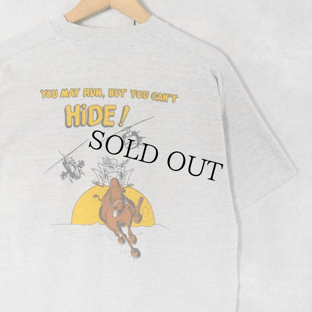 画像2: 【SALE】 90's THE SIMPSONS USA製 "Yo Saddam I'm Bart and I'm Pissed" キャラクターパロディTシャツ XL (2)