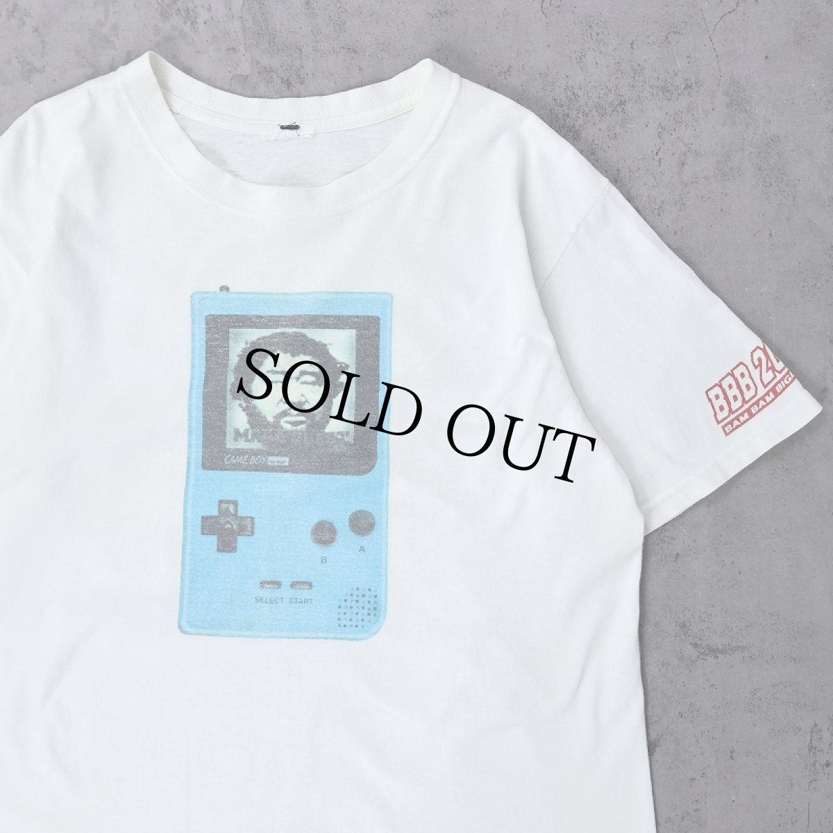 画像1: マサ斉藤 プロレスラー プリントTシャツ  (1)