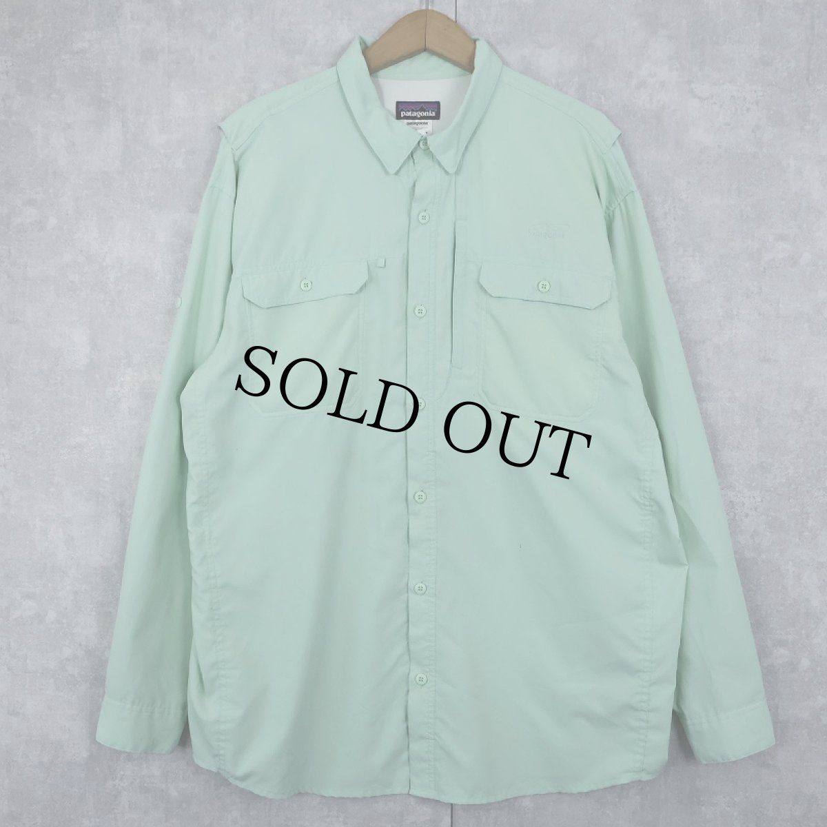 画像1: Patagonia フィッシングシャツ XL (1)