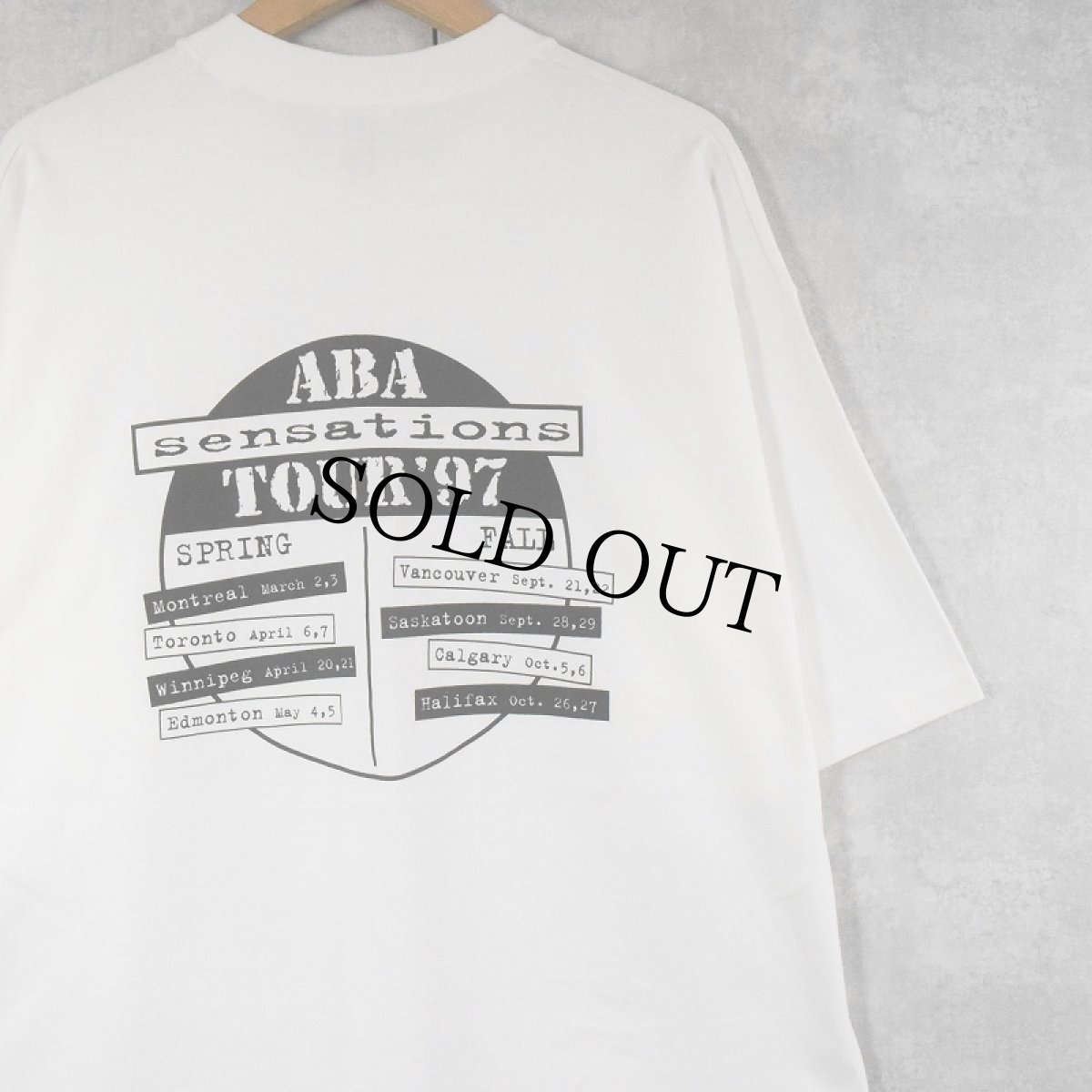 画像2: 90's  "ALLIED BEAUTY ASSOCIATION 1997 TOUR" 美容協会 フォトプリントTシャツ XL (2)