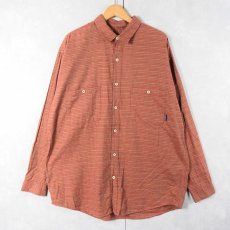 画像1: 2000's Patagonia "ORGANIC COTTON" チェック柄コットンシャツ L (1)