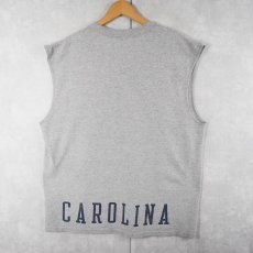 画像2: 〜2000's NIKE USA製 "University of North Carolina" ロゴプリントタンクトップ L (2)