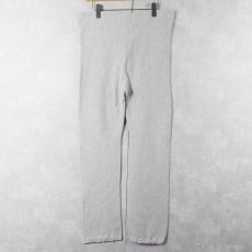 画像2: 70's Champion REVERSE WEAVE 青単色タグ USA製 無地スウェットパンツ X-LARGE (2)