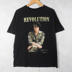 画像1: 90's JOHN LENNON "REVOLUTION" ミュージシャンTシャツ (1)
