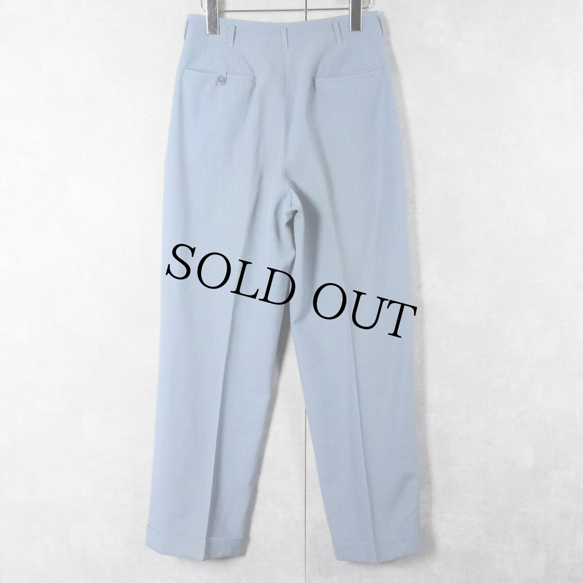 画像4: 50〜60's 2タックスラックス W27 (4)