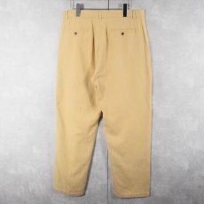 画像2: 90's POLO GOLF Ralph Lauren リネン×コットン スラックス W34 (2)