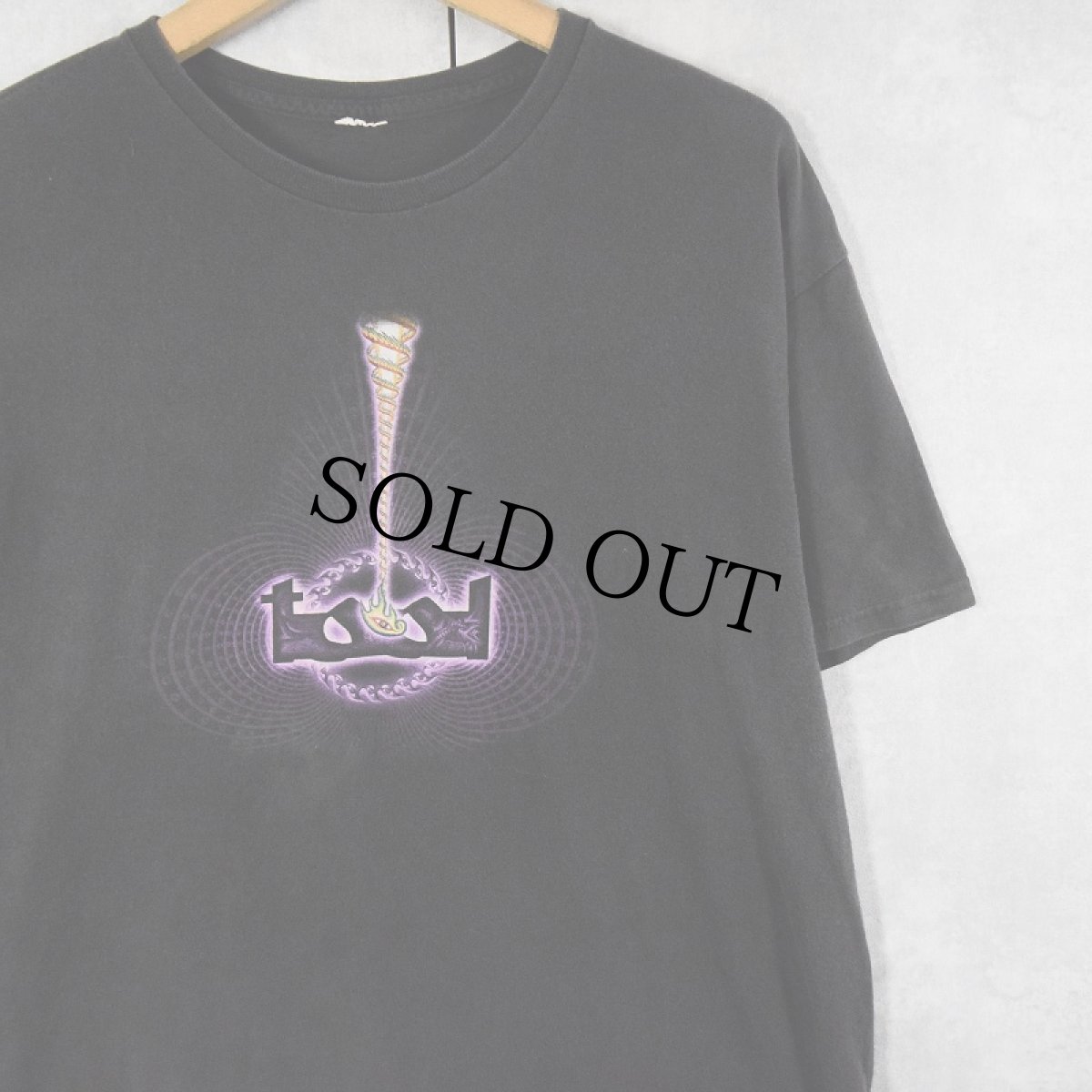 画像2: TOOL ロックバンドプリントTシャツ BLACK (2)