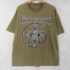 画像1: GODSMACK ヘヴィメタルバンド プリントTシャツ (1)