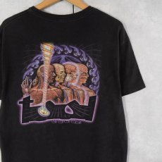 画像1: TOOL ロックバンドプリントTシャツ BLACK (1)