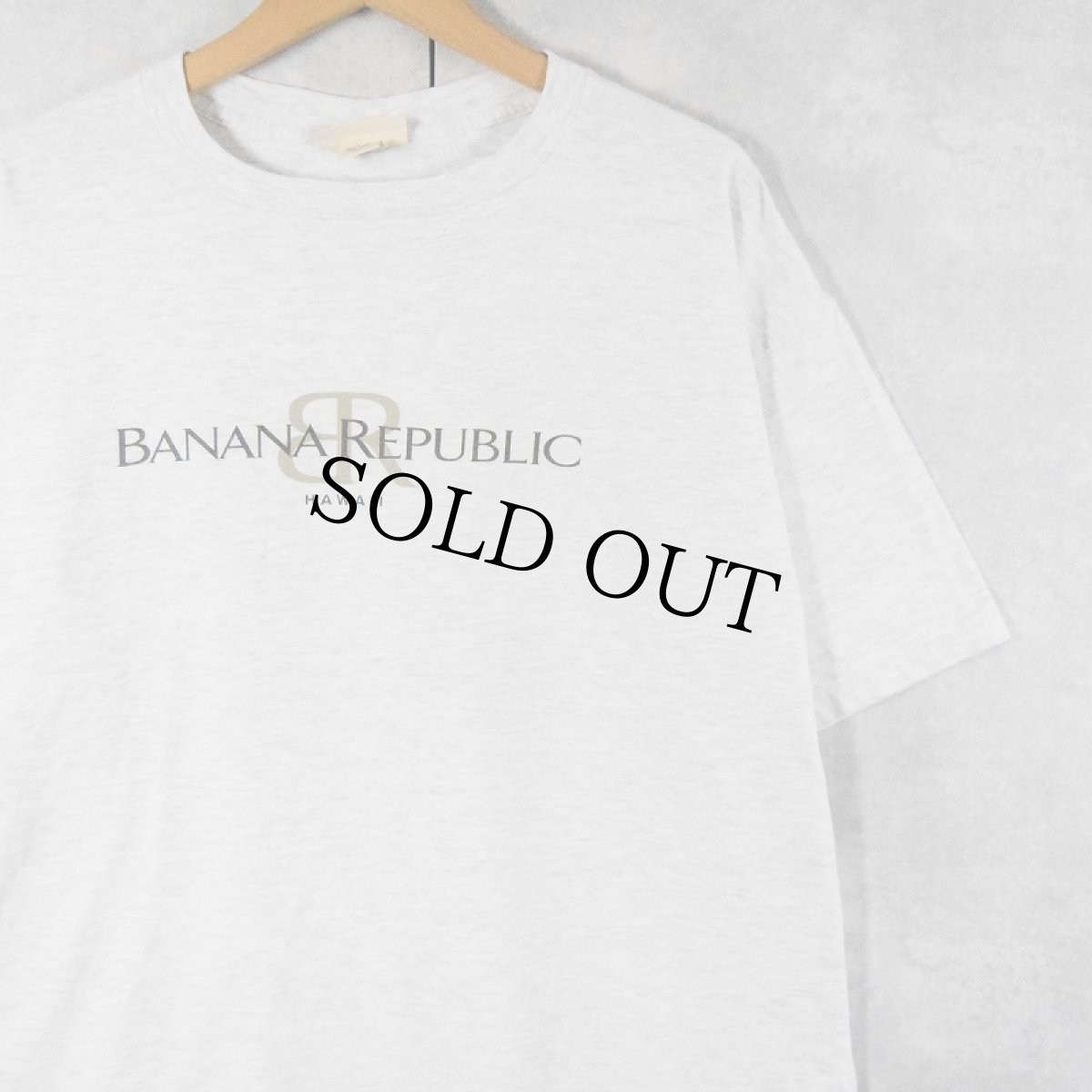 画像1: 90's BANANA REPUBLIC パロディプリントTシャツ XL (1)
