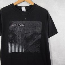 画像1: SKINNY PUPPY "Remission" エレクトロインダストリアルバンド アルバムプリントTシャツ BLACK M (1)