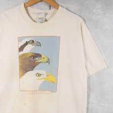 画像1: 90's Diana Dee Tyler LIBERTY GRAPHICS "THREE RAPTORS" プリントTシャツ L (1)