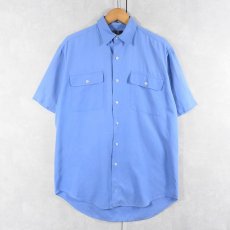 画像1: POLO Ralph Lauren "BENFORD" シルク×コットンシャツ S (1)