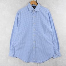 画像1: POLO Ralph Lauren "REGENT CLASSIC FIT" ポニー無し ギンガムチェック柄 コットンシャツ SIZE16 1/2 (1)