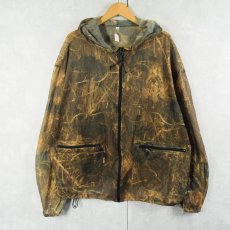 画像1: SWEDTEAM リアルツリーカモ柄 メッシュパーカー M (1)