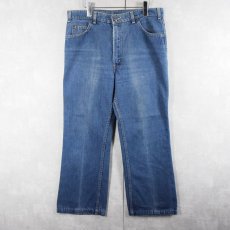 画像1: 70's〜 Levi's "Movin'On" フレアデニムパンツ W35 (1)