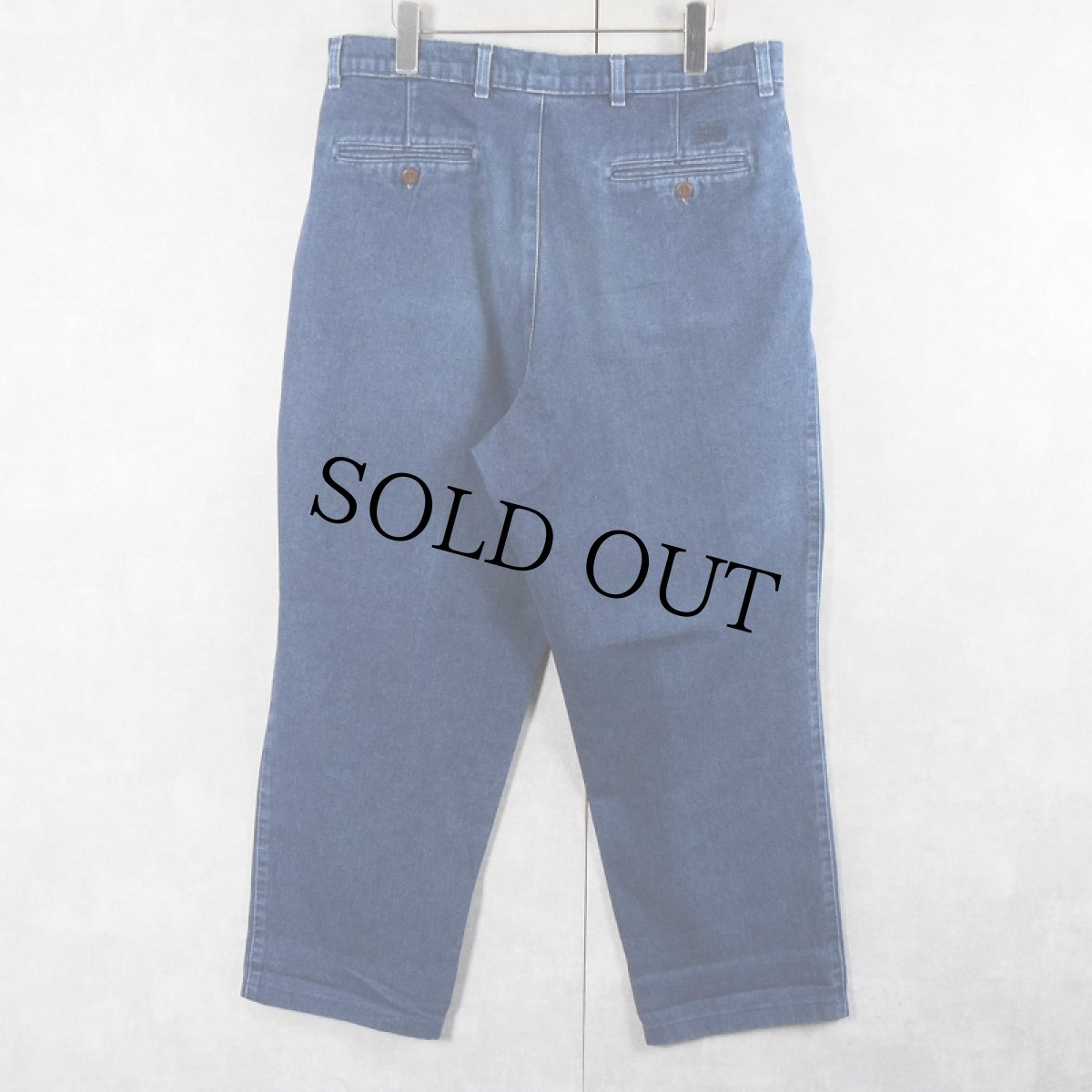 画像5: DOCKERS 2タック デニムパンツ W35 (5)