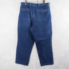 画像2: DOCKERS 2タック デニムパンツ W35 (2)