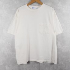 画像1: 90's BASIC GEAR 無地 ポケットTシャツ (1)