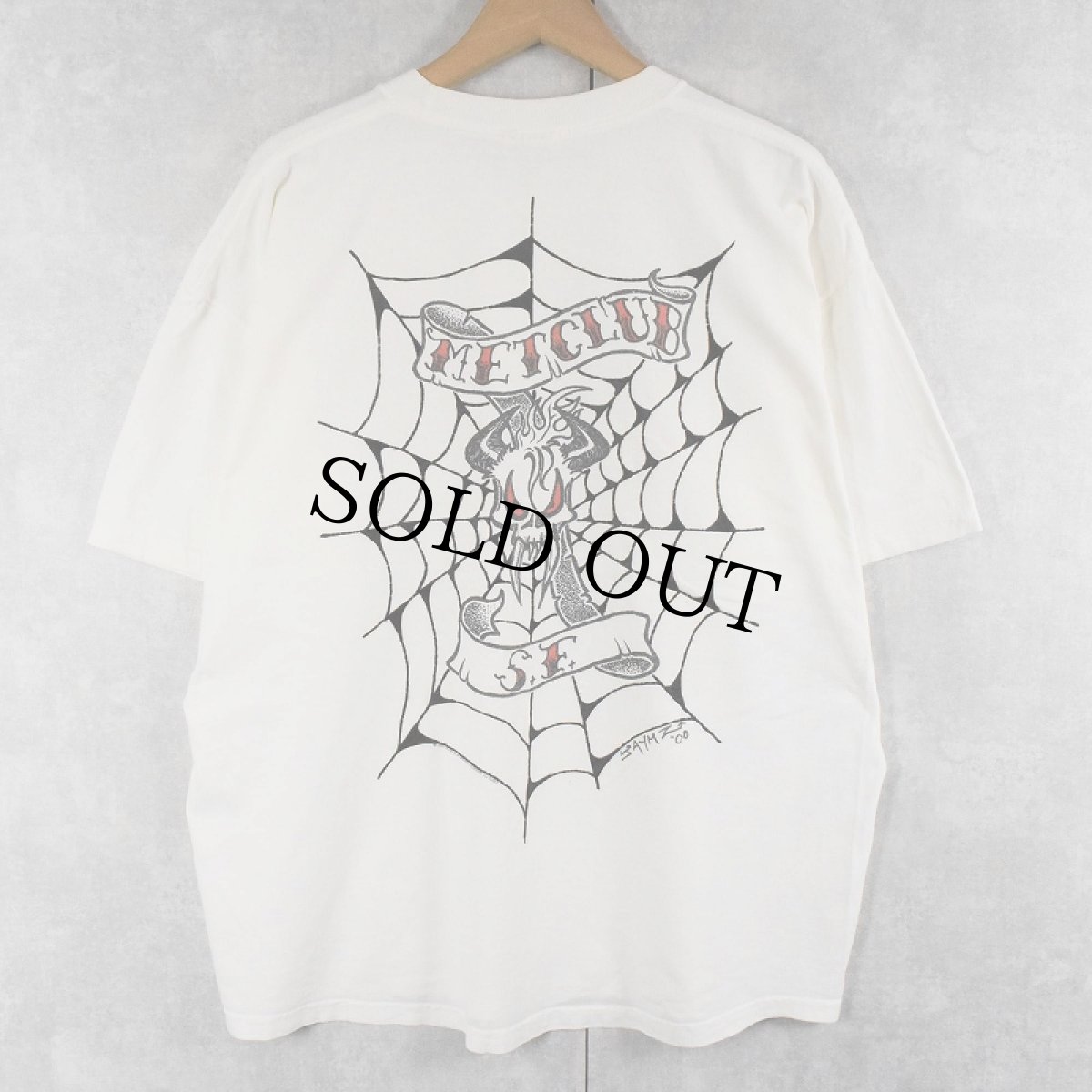 画像1: 2000's THE METALLICA CLUB ロックバンドファンクラブTシャツ XL (1)