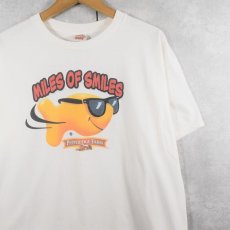 画像1: PEPPERIDGE FARM "MILES OF SMILES" お菓子メーカー プリントTシャツ XL (1)