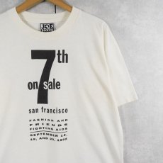画像1: 90's JOE BOXER USA製 "7th on sale" アンダーウェアブランド プリントTシャツ ONE SIZE (1)
