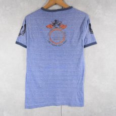 画像2: 70〜80's "CBC RADIO" プリントリンガーTシャツ M (2)