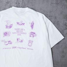 画像2: 90's IBM USA製 "Think Smart Think Storage Think IBM" コンピューター企業 プリントTシャツ XL (2)