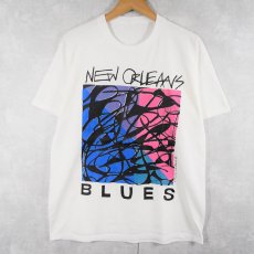画像1: 90's GRAVITY GRAPHICS "NEW ORLEANS BLUES" プリントTシャツ  (1)