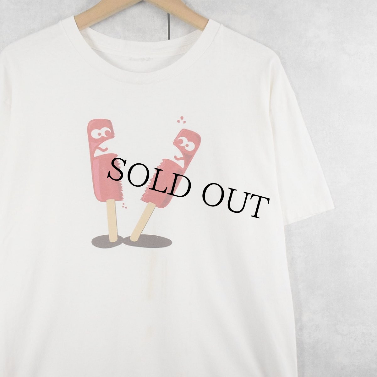 画像1: アイスキャンディー キャラクタープリントTシャツ (1)