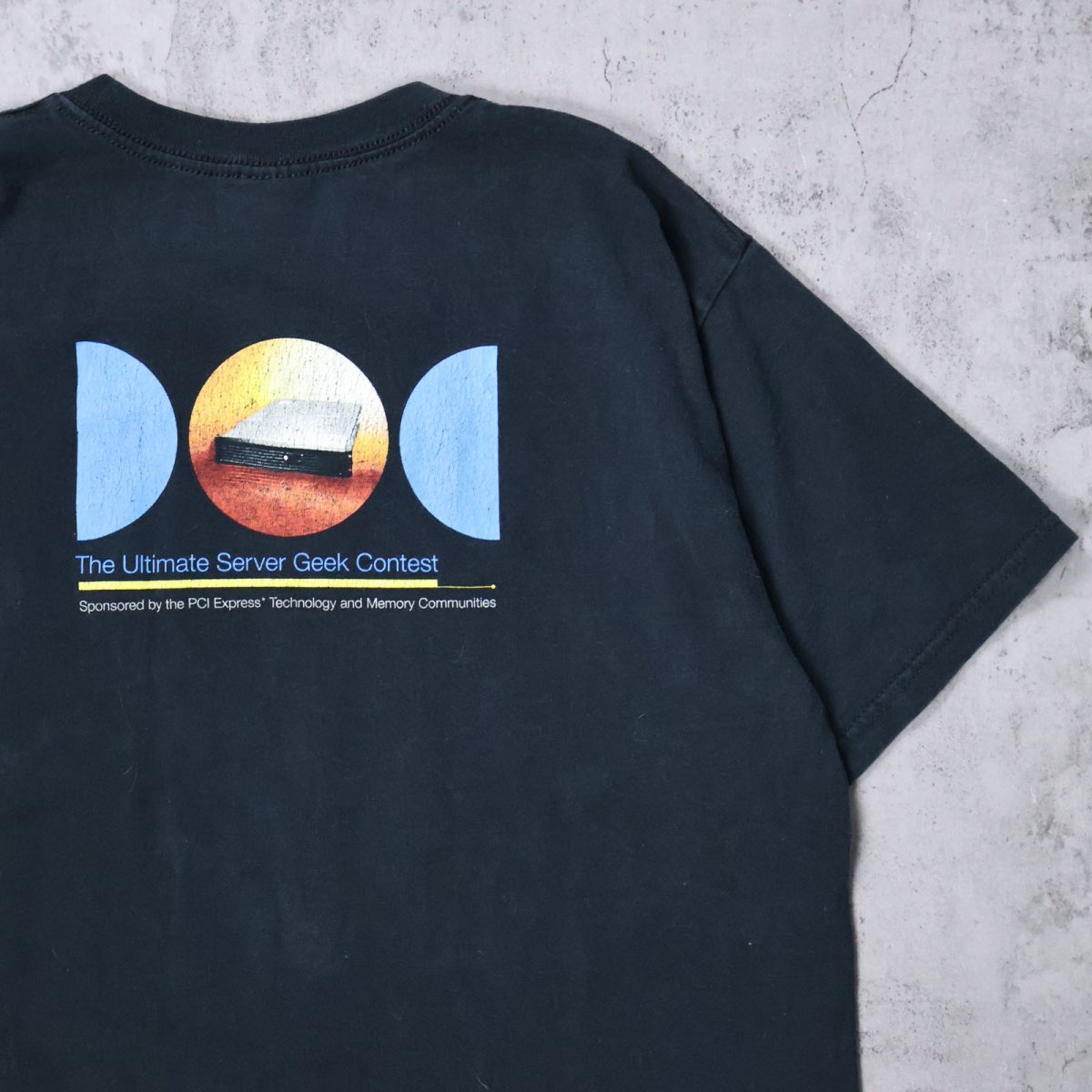 画像2: The ultimate server geek contest "I am a not geek" プリントTシャツ BLACK L (2)